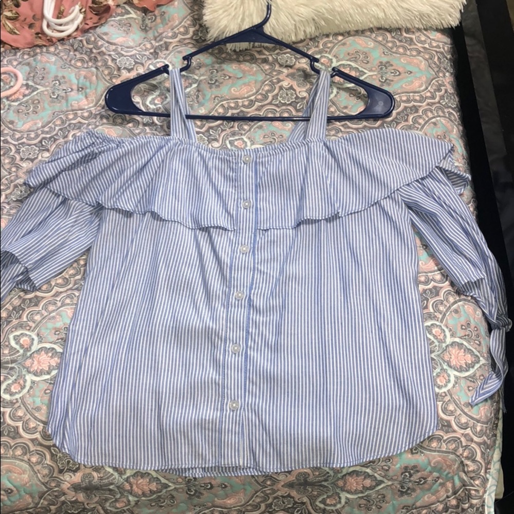 Off the shoulder shirt